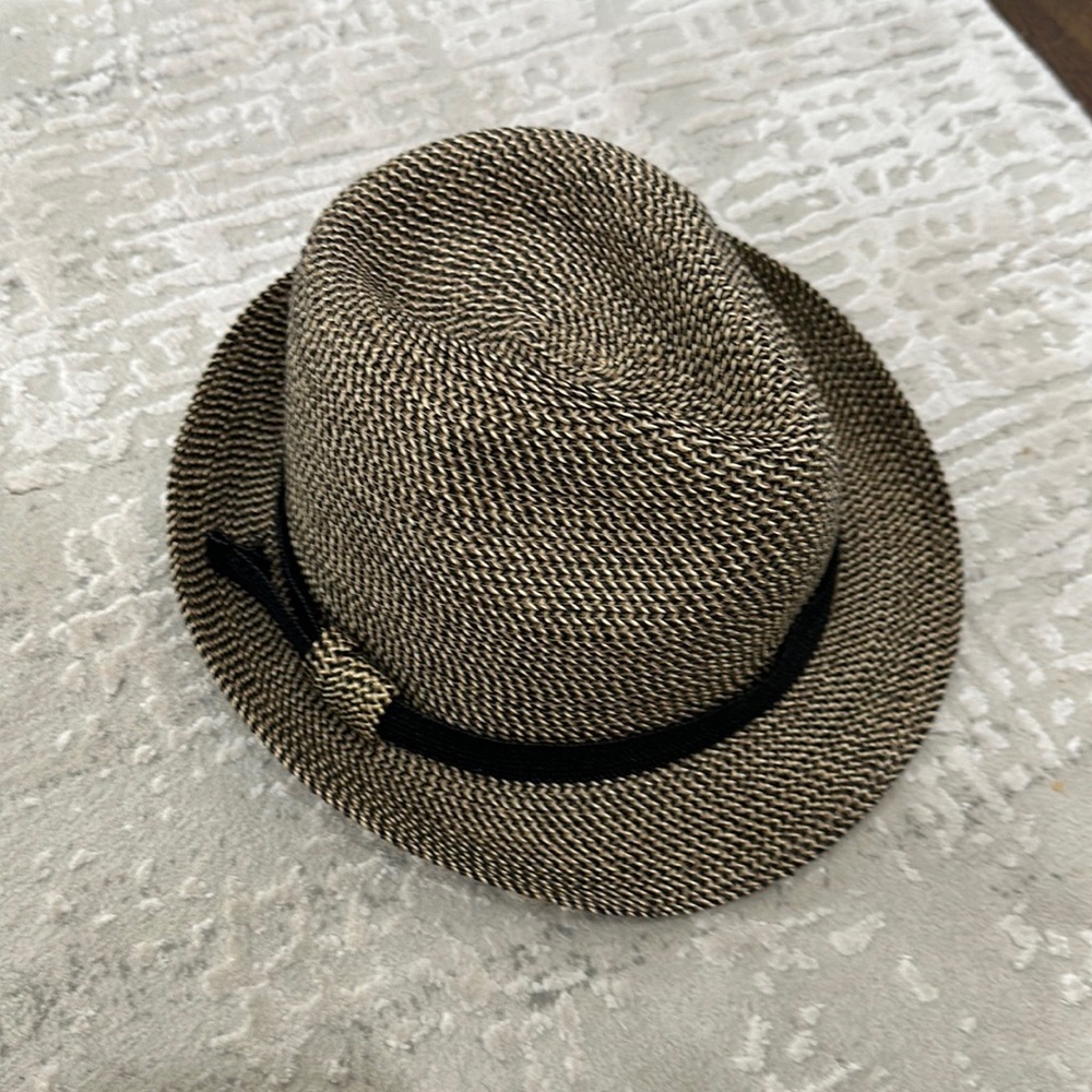 Nordstrom Raffia Fedora Hat 57 cm